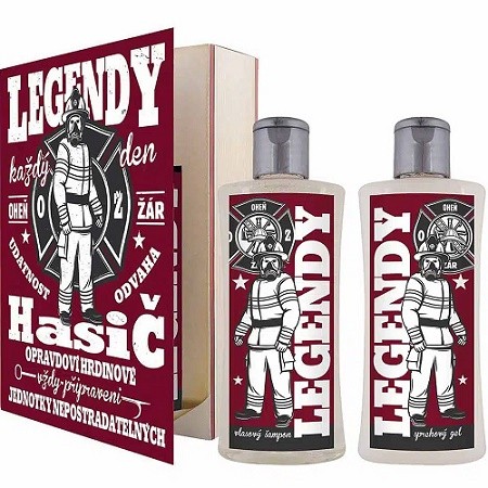 Kazeta Bohemia Gifts Kniha pro hasiče/905669 Kazeta Bohemia Gifts Kniha pro hasiče/905669 - Kosmetika Pro muže Dárkové kazety